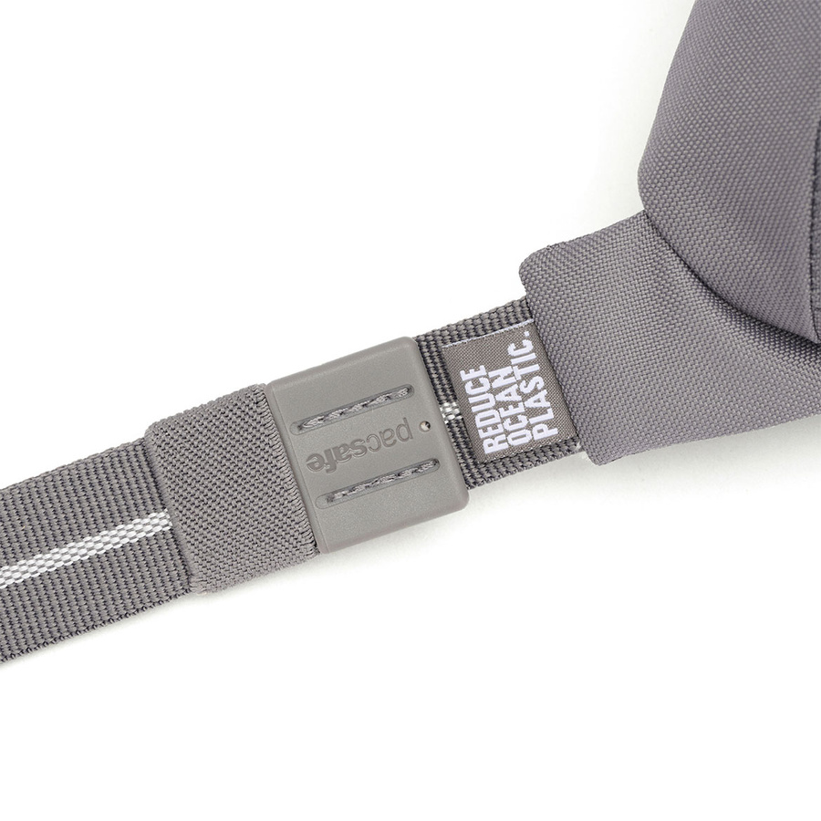 Pacsafe Go anti-theft hip pack - grey