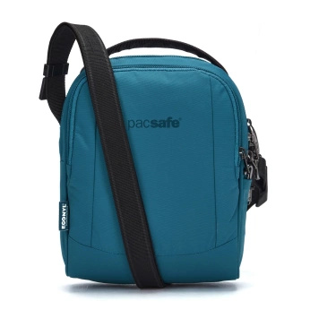 Anti-theft shoulder bag Pacsafe LS100 - turquoise