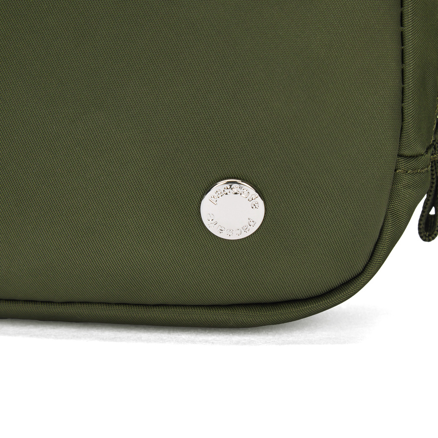Small 2-in-1 anti-theft women's handbag Pacsafe W - olive