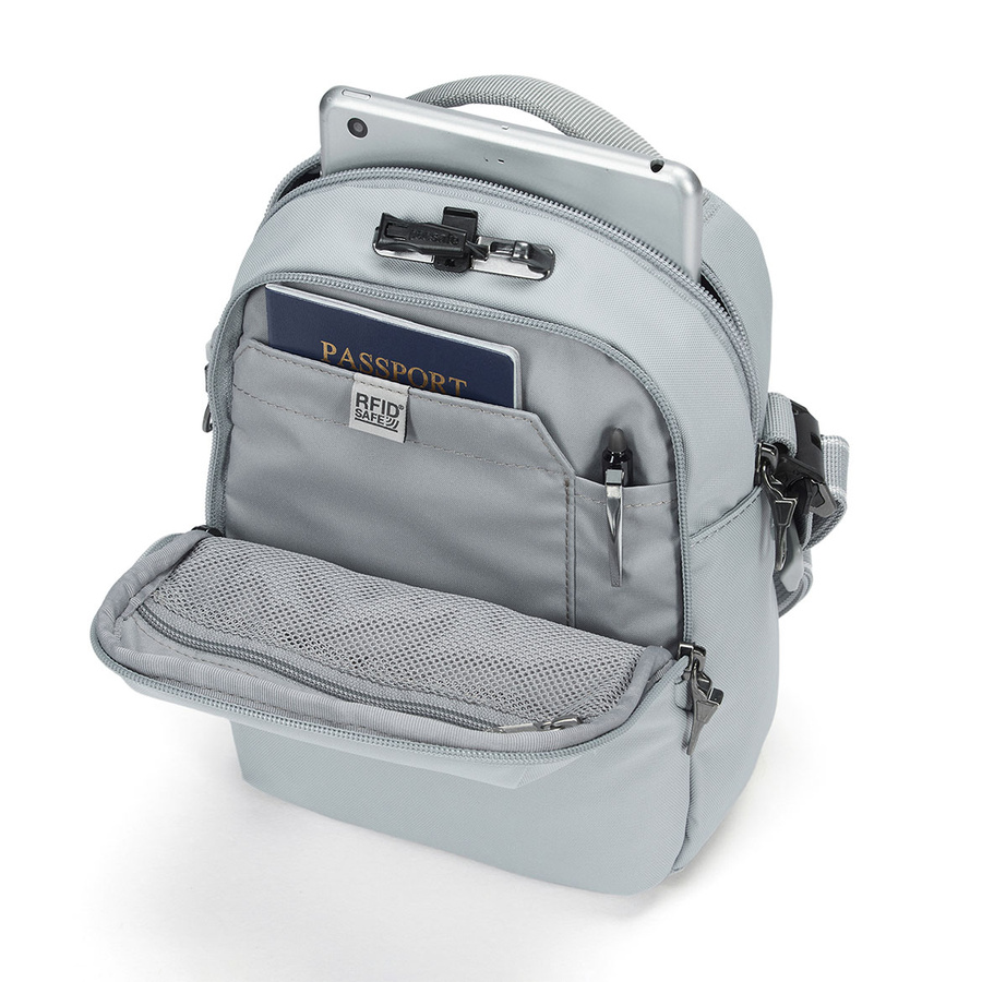 Pacsafe V anti-theft city bag - gray