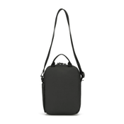 Medium men's shoulder bag / anti-theft messenger bag Pacsafe Metrosafe X vertical crossbody 6 l - Black.