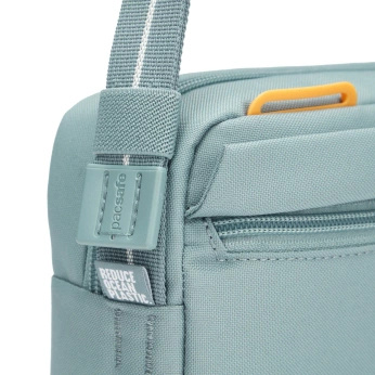 Small urban anti-theft bag Pacsafe Go - mint