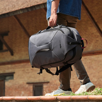 Anti-theft travel backpack Pacsafe EXP45 - dark gray