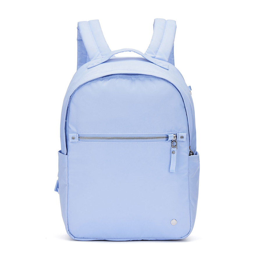 Women's anti-theft backpack 10 L Pacsafe W - light blue
