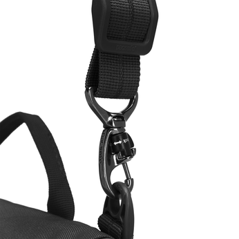 Folding women's anti-theft bag Pacsafe Go - black