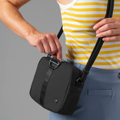 Women's anti-theft bag Pacsafe Citysafe CX Econyl® - black
