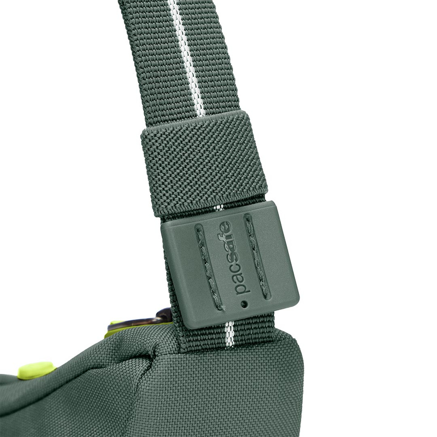 Anti-theft urban Pacsafe Go Lunar bag - Green