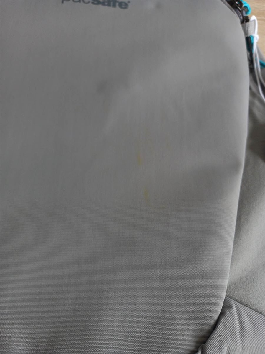 Anti-theft urban backpack 18l Pacsafe ECO Econyl® - grey  - after-show