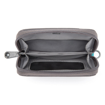 Portfel na karty RFID Pacsafe - szary