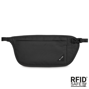 RFID Pacsafe Coversafe V100 waist wallet - black