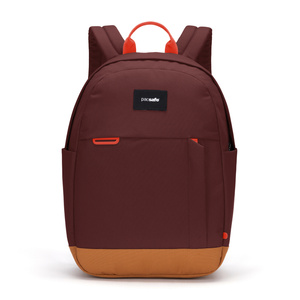 Anti-theft urban backpack Pacsafe Go 15 l - burgundy
