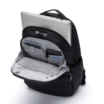 Pacsafe V 16 L anti-theft city backpack - Jet Black