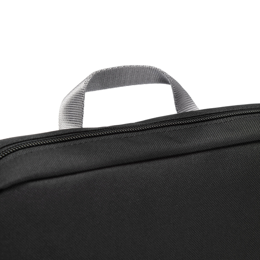 Organizer podróżny antykradzieżowy z recyklingu Pacsafe RFIDsafe - czarny