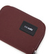 Portfel mały RFID Pacsafe - bordowy