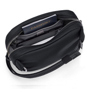 Torebka/biodrówka damska 2w1 antykradzieżowa Pacsafe W - czarna