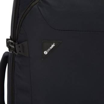 Duży plecak turystyczny antykradzieżowy Pacsafe Venturesafe EXP45 - czarny
