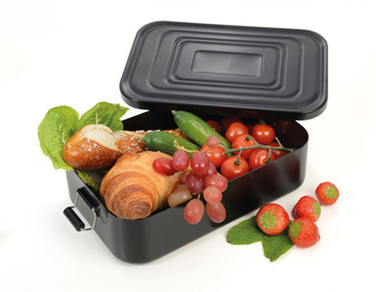Lunchbox TROIKA BLACK BOX XL Troika - Czarny