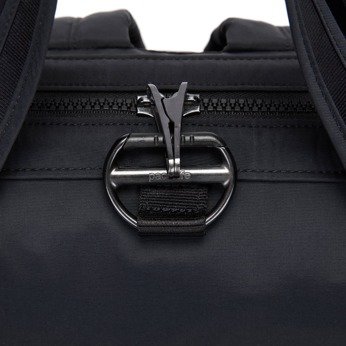 Plecak damski na laptop, antykradzieżowy Pacsafe Citysafe CX 17 l CX Econyl® - czarny