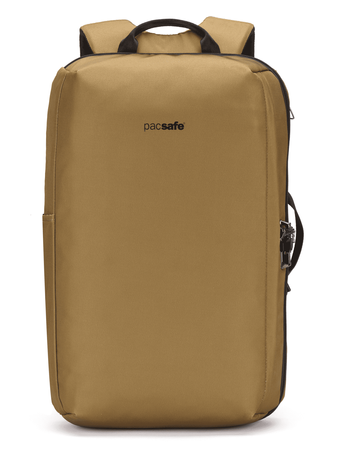 Plecak na laptopa antykradzieżowy Pacsafe Metrosafe X 16" - brązowy