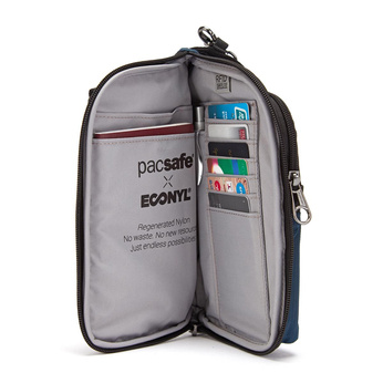 Torba na ramię antykradzieżowa Pacsafe Daysafe Tech CX Econyl® - granatowa