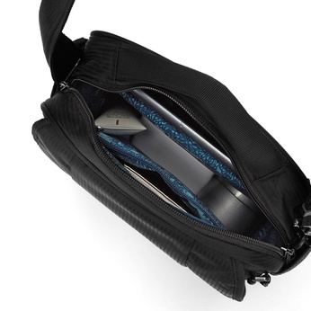 Torba na ramię listonoszka antykradzieżowa Pacsafe Metrosafe LS200 CX Econyl® - czarny