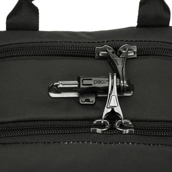 Torba na ramię męska/ listonoszka antykradzieżowa Pacsafe Metrosafe X vertical crossbody Black